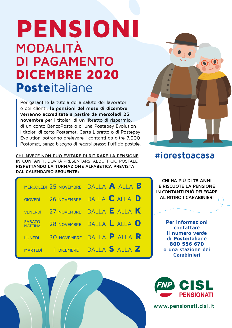 LE PENSIONI......DI DICEMBRE