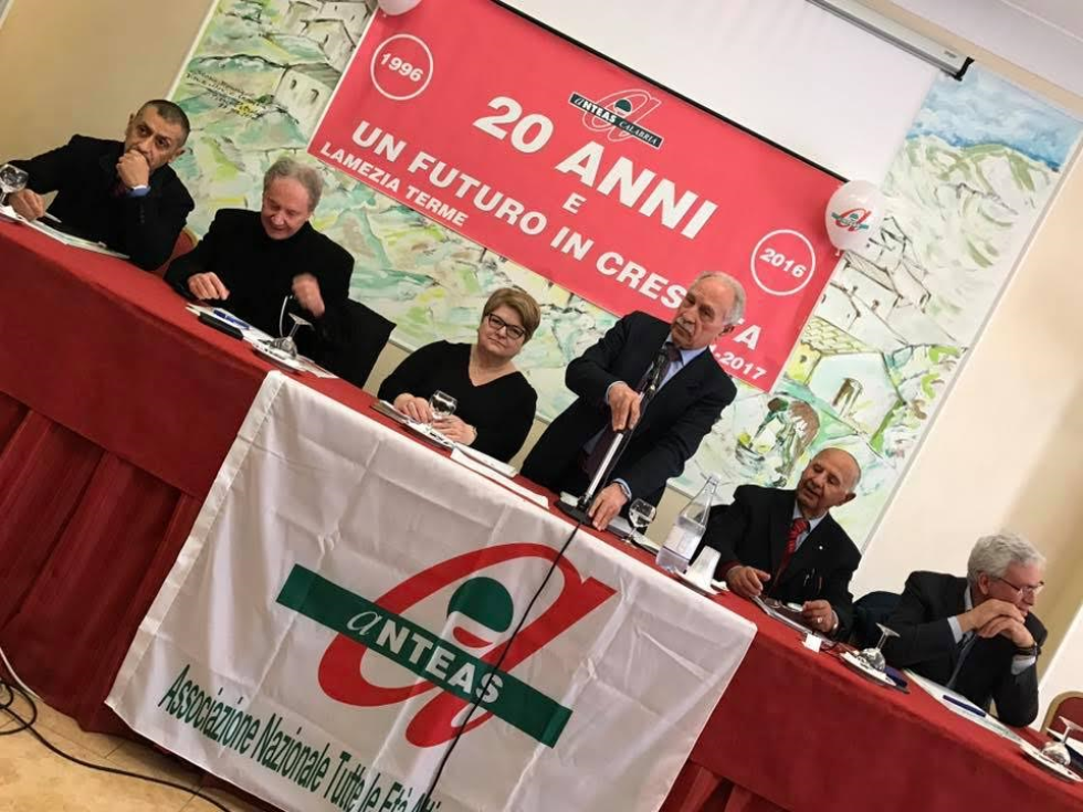 Festeggiati i 20 di vita di Anteas in Calabria